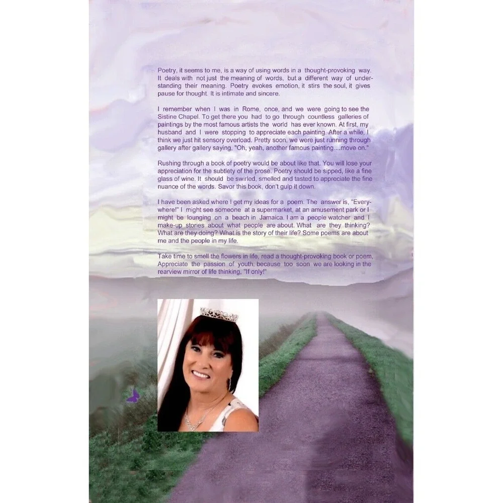 Poems Along the Way: Claudia's   Paperback - Poetry - Signed